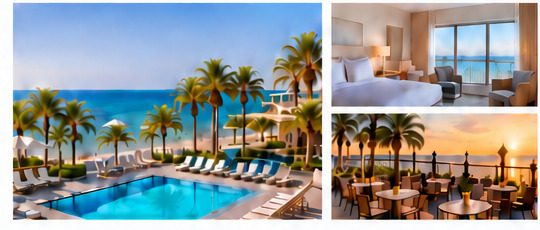 JW Marriott Clearwater Beach resort, room and waterfront dining